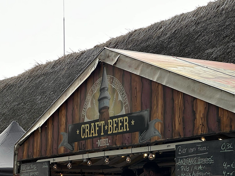 Das Bild zeigt eine Bierbude auf dem Craft Beer und Gourmet Festival 2026.