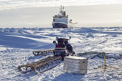 Polarstern in der Arktis