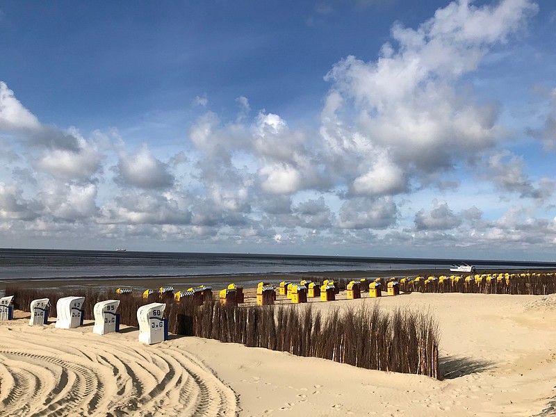 Strand in Cuxhaven Duhnen