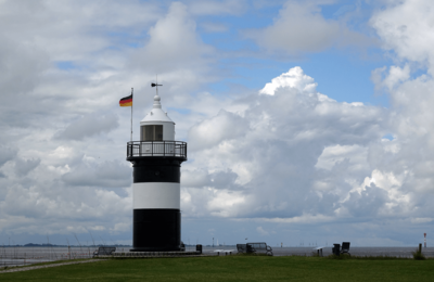 Leuchtturm kleine Preuße Wremen Meer