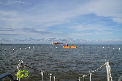 Schwimmbereich in der Grimmerhörnbucht