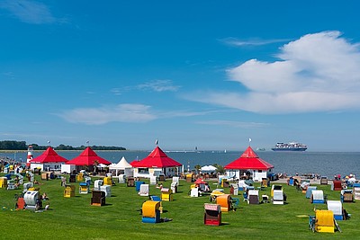 Grimmershörnbucht im Sommer