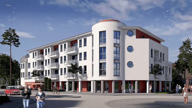 Außenaufnahme Duhner Allee 6-12 