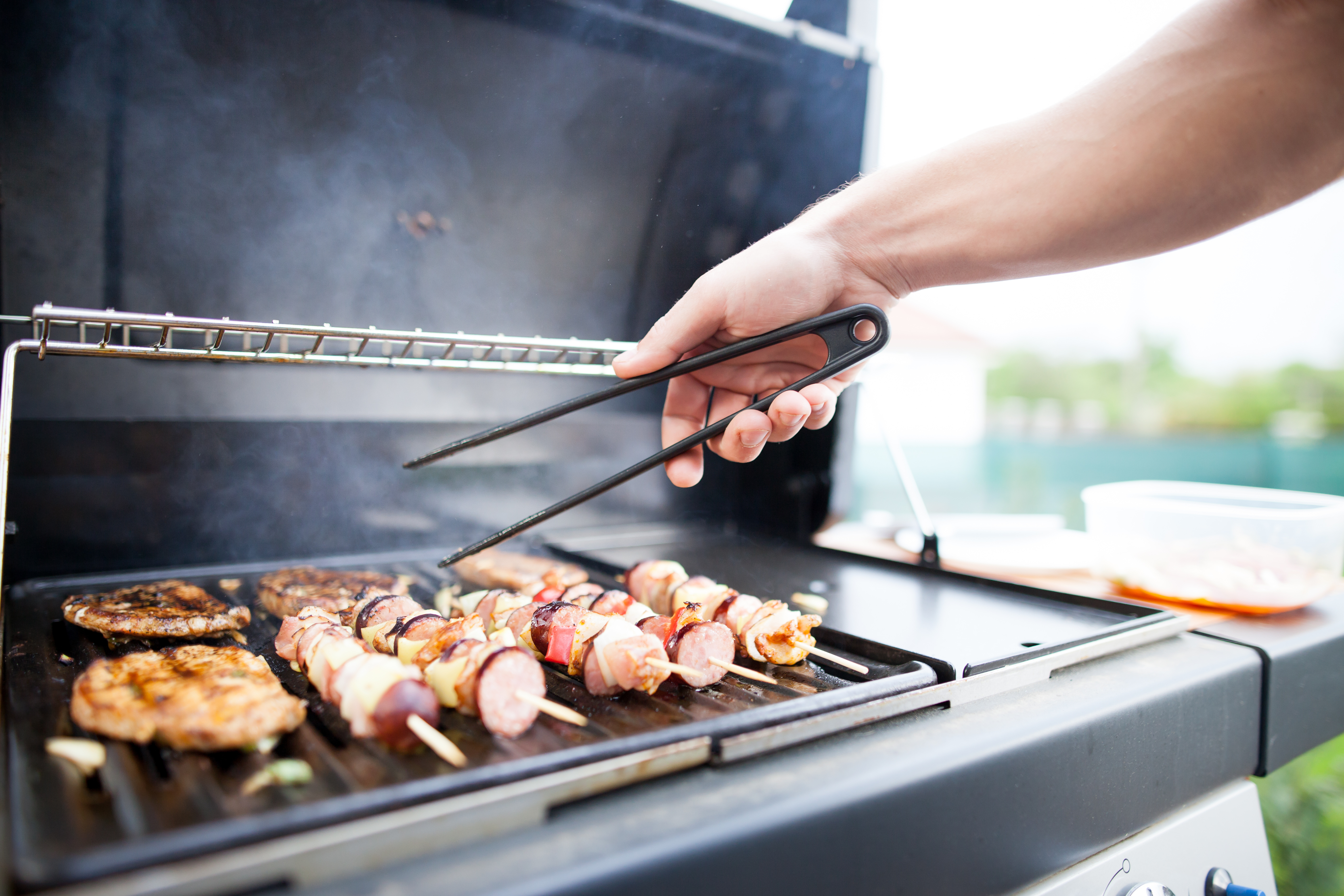 Grillen im Garten