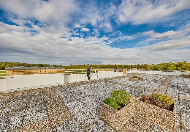 Dachterrasse des Haus Frauenpreis in Cuxhaven Sahlenburg