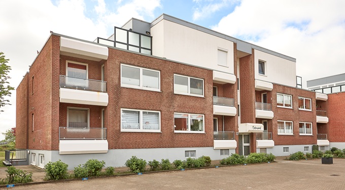 Eingang des Haus Medemsands in Cuxhaven Duhnen