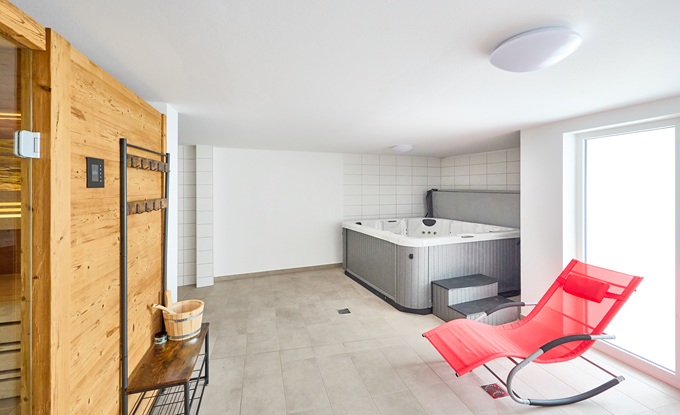 Sauna und Whirlpool in der NorthSide I